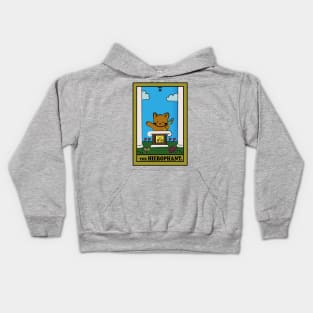 TAROT CARDS | THE HIEROPHANT. | CAT Kids Hoodie